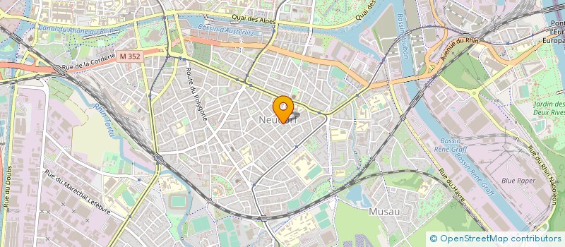 localisation de l'entreprise MADAME MARINE GENCE à STRASBOURG