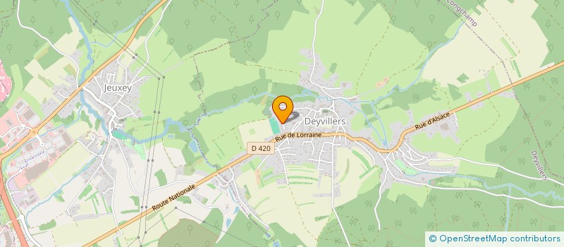 localisation de l'entreprise MADAME MARINE GEORGES  GIRECOURT-SUR-DURBION