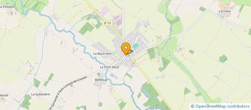 localisation de l'entreprise MADAME MARINE GERARD  BOUGUENAIS