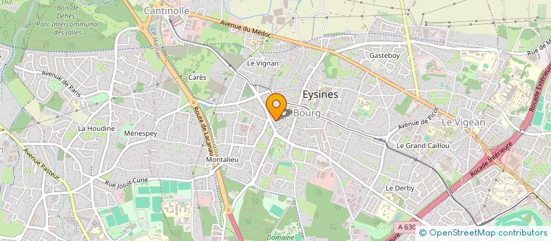 localisation de l'entreprise MADAME MARINE GERMAINE  EYSINES