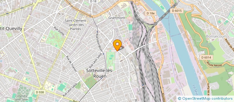 localisation de l'entreprise MADAME MARINE GERMOND  SOTTEVILLE-LES-ROUEN