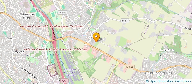 localisation de l'entreprise MADAME MARINE GIBERT  BALMA