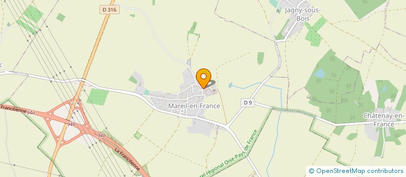 localisation de l'entreprise MADAME MARINE GIBOREAU  MAREIL-EN-FRANCE