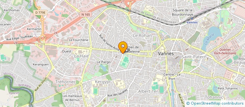 localisation de l'entreprise MADAME MARINE GICQUEAU à VANNES