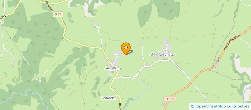 localisation de l'entreprise MADAME MARINE GINISTY  MONTPEYROUX