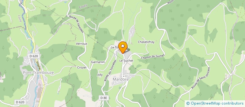 localisation de l'entreprise MADAME MARINE GIORDANO  THIZY-LES-BOURGS