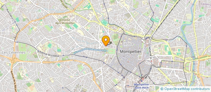 localisation de l'entreprise MADAME MARINE GIORGI  MONTPELLIER