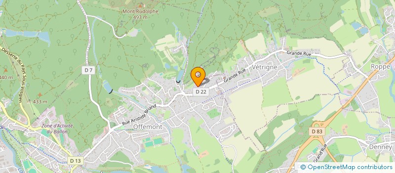 localisation de l'entreprise MADAME MARINE GIRARDOT  OFFEMONT