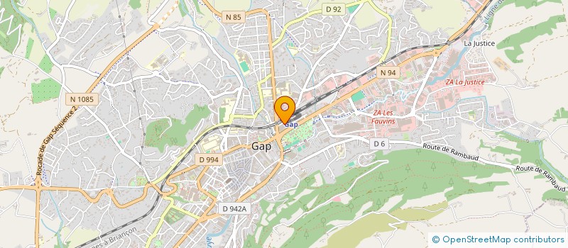 localisation de l'entreprise MADAME MARINE GIRAUD  GAP