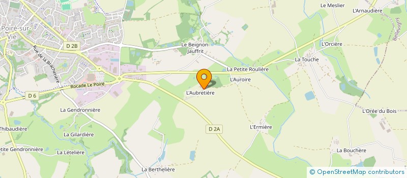 localisation de l'entreprise MADAME MARINE GIRAUDEAU à LE POIRE-SUR-VIE