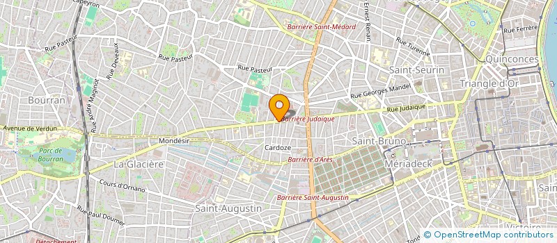 localisation de l'entreprise MADAME MARINE GIRAUDON  BORDEAUX