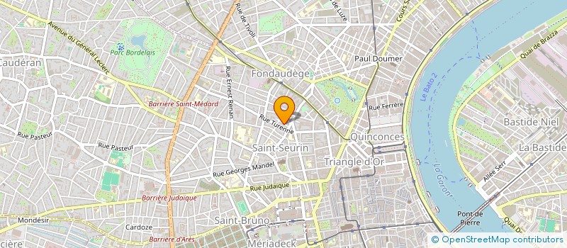 localisation de l'entreprise MADAME MARINE GOALLO  BORDEAUX