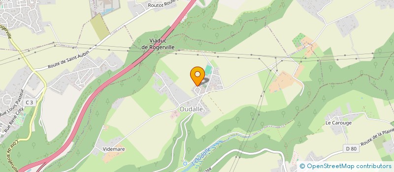 localisation de l'entreprise MADAME MARINE GONTRAN-MASSEY  OUDALLE