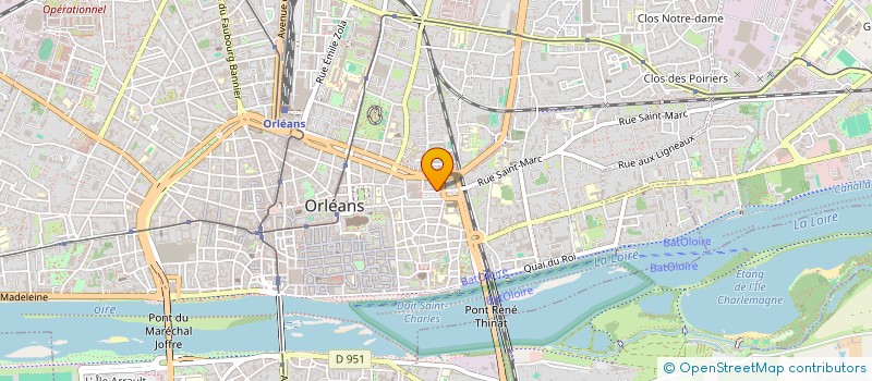 localisation de l'entreprise MADAME MARINE GORGET à ORLEANS