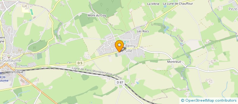 localisation de l'entreprise MADAME MARINE GOSSELIN  SAINT-REMY-DE-SILLE