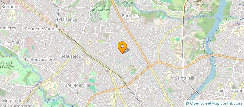 localisation de l'entreprise MADAME MARINE GOURAUD  NANTES