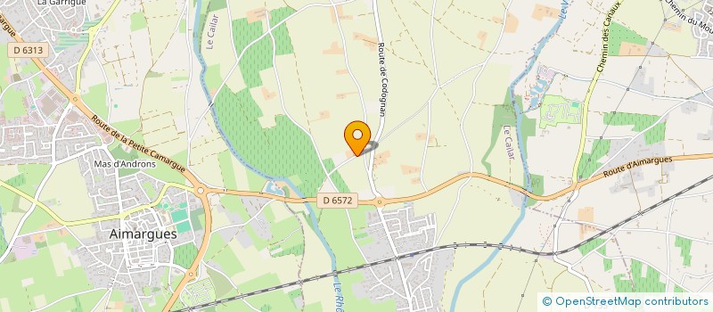 localisation de l'entreprise MADAME MARINE GOUTTEGATA  LE CAILAR