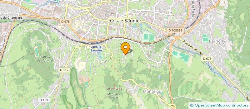 localisation de l'entreprise MADAME MARINE GOVINDAMA à LONS-LE-SAUNIER