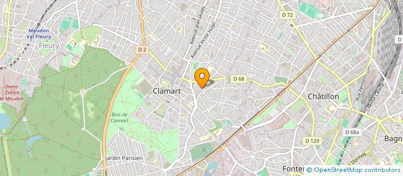localisation de l'entreprise MADAME MARINE GRAND-CLEMENT à CLAMART