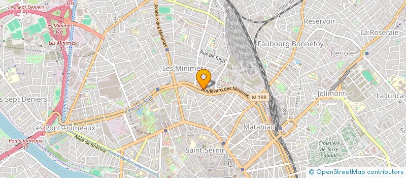 localisation de l'entreprise MADAME MARINE GREFF à TOULOUSE