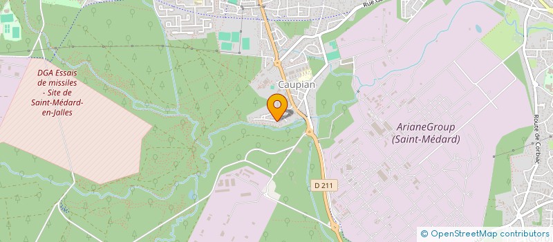 localisation de l'entreprise MADAME MARINE GRENIER  SAINT-MEDARD-EN-JALLES