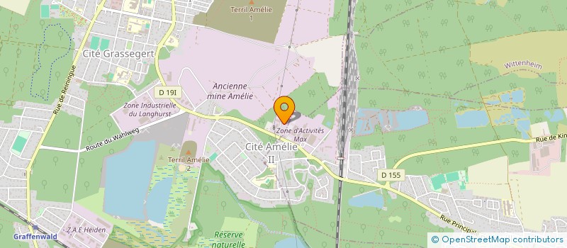 localisation de l'entreprise MADAME MARINE GRONDIN  WITTELSHEIM