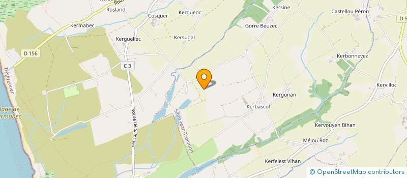 localisation de l'entreprise MADAME MARINE GUEGUEN  LANGUIDIC