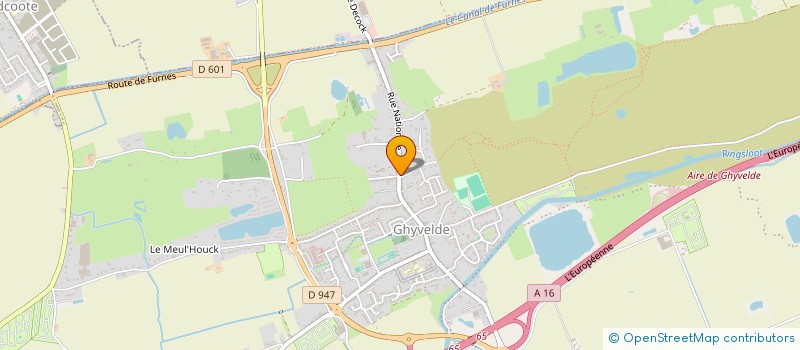 localisation de l'entreprise MADAME MARINE GUERMEUR  GHYVELDE