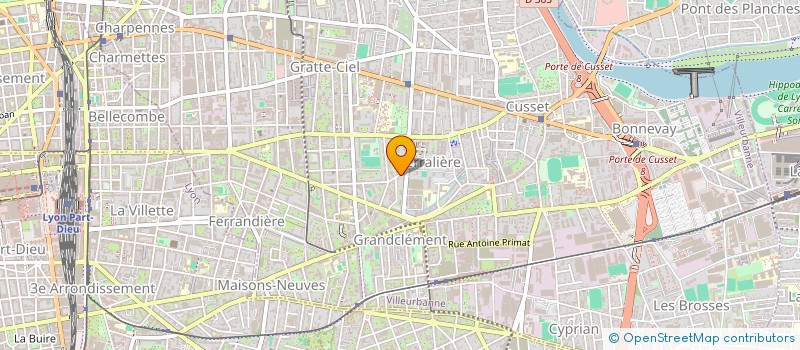 localisation de l'entreprise MADAME MARINE GUICHARD  LYON