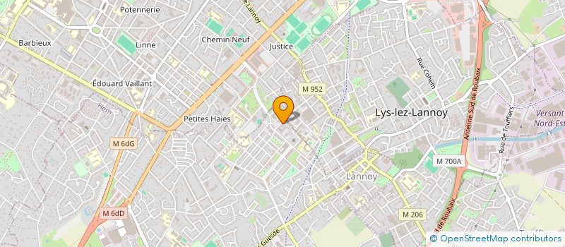 localisation de l'entreprise MADAME MARINE GUILBERT  HEM