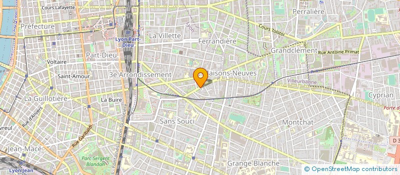 localisation de l'entreprise MADAME MARINE GUILLEMOT  LYON