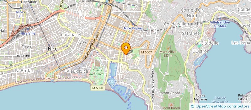 localisation de l'entreprise MADAME MARINE GUILLOT à NICE
