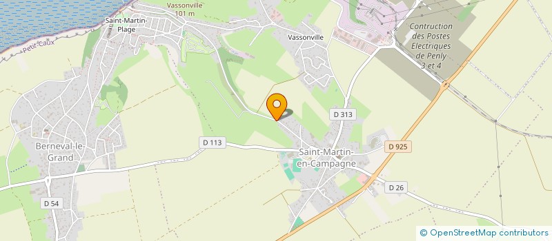 localisation de l'entreprise MADAME MARINE GUILLOU  PETIT-CAUX