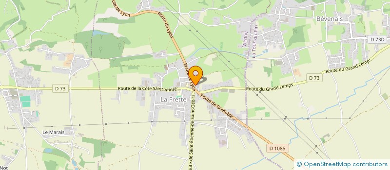 localisation de l'entreprise MADAME MARINE GUINAMARD  LA FRETTE