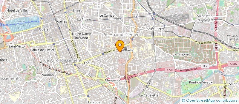 localisation de l'entreprise MADAME MARINE GUION à MARSEILLE