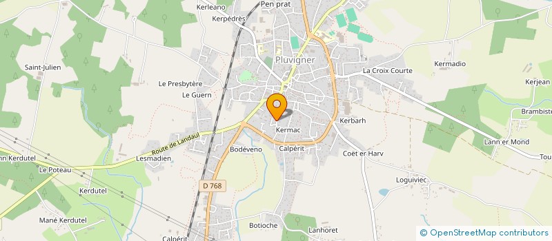 localisation de l'entreprise MADAME MARINE GUITTON  PLUVIGNER