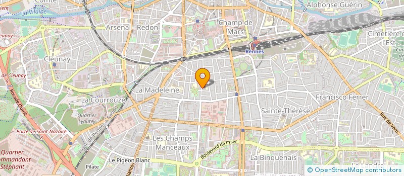 localisation de l'entreprise MADAME MARINE HAINCOURT  CHANTEPIE