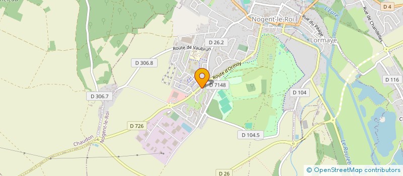 localisation de l'entreprise MADAME MARINE HALLAY à NOGENT-LE-ROI