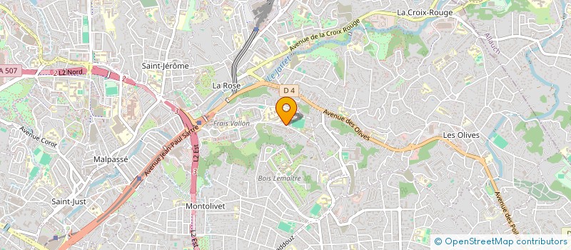 localisation de l'entreprise MADAME MARINE HAMADI à MARSEILLE