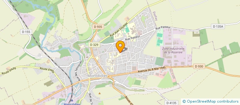 localisation de l'entreprise MADAME MARINE HARTMANN  AMIENS