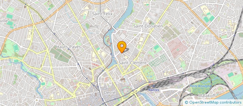 localisation de l'entreprise MADAME MARINE HEMON à NANTES