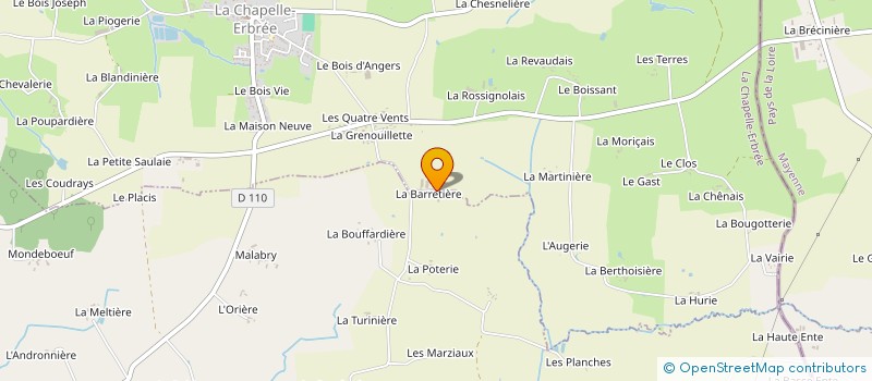 localisation de l'entreprise MADAME MARINE HENKART à BALAZE