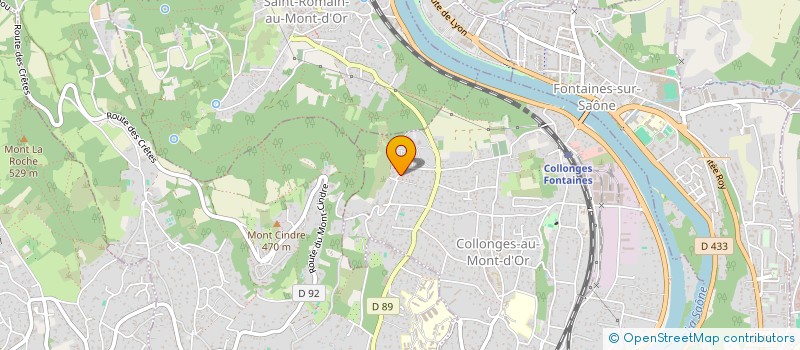 localisation de l'entreprise MADAME MARINE HERSANT  COLLONGES-AU-MONT-D'OR