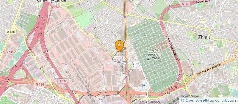 localisation de l'entreprise MADAME MARINE HIEST  CHEVILLY-LARUE