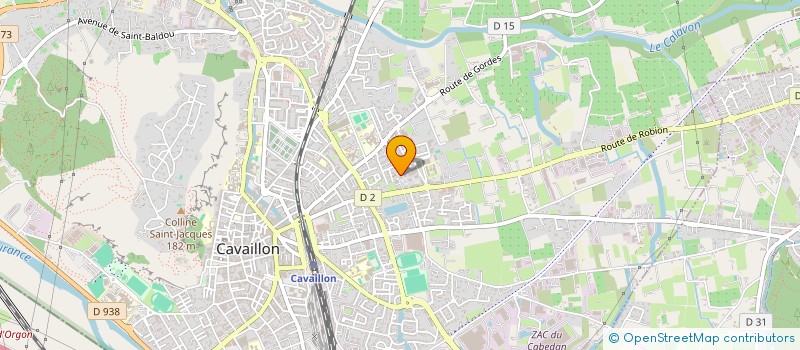 localisation de l'entreprise MADAME MARINE HOAREAU  CAVAILLON