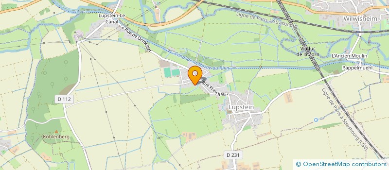 localisation de l'entreprise MADAME MARINE HOLLNER  LUPSTEIN