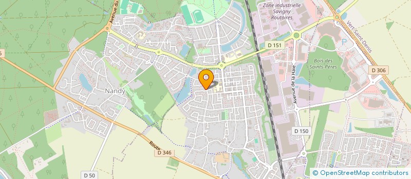 localisation de l'entreprise MADAME MARINE HOUESSOU  SAVIGNY-LE-TEMPLE