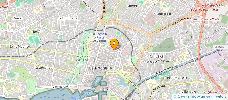 localisation de l'entreprise MADAME MARINE HUARD  NIEUL-SUR-MER