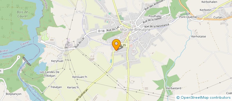 localisation de l'entreprise MADAME MARINE HUARD  GUERLEDAN