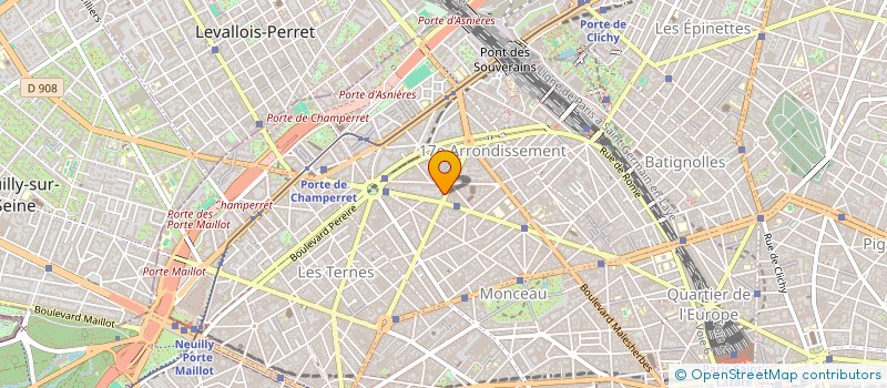 localisation de l'entreprise MADAME MARINE HUE  PARIS